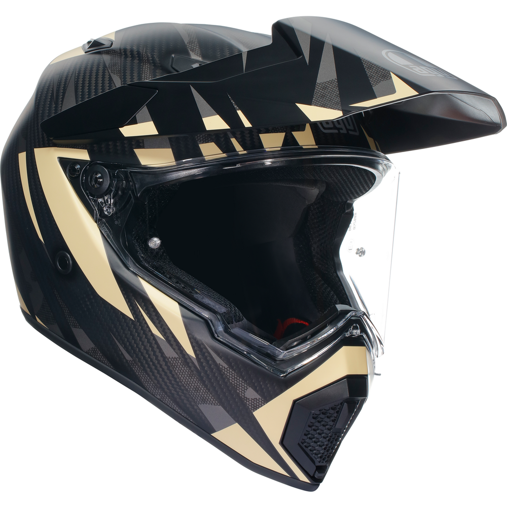 AGV AX9 ECE 22.06 Steppa Carbon / Grey / Sand
