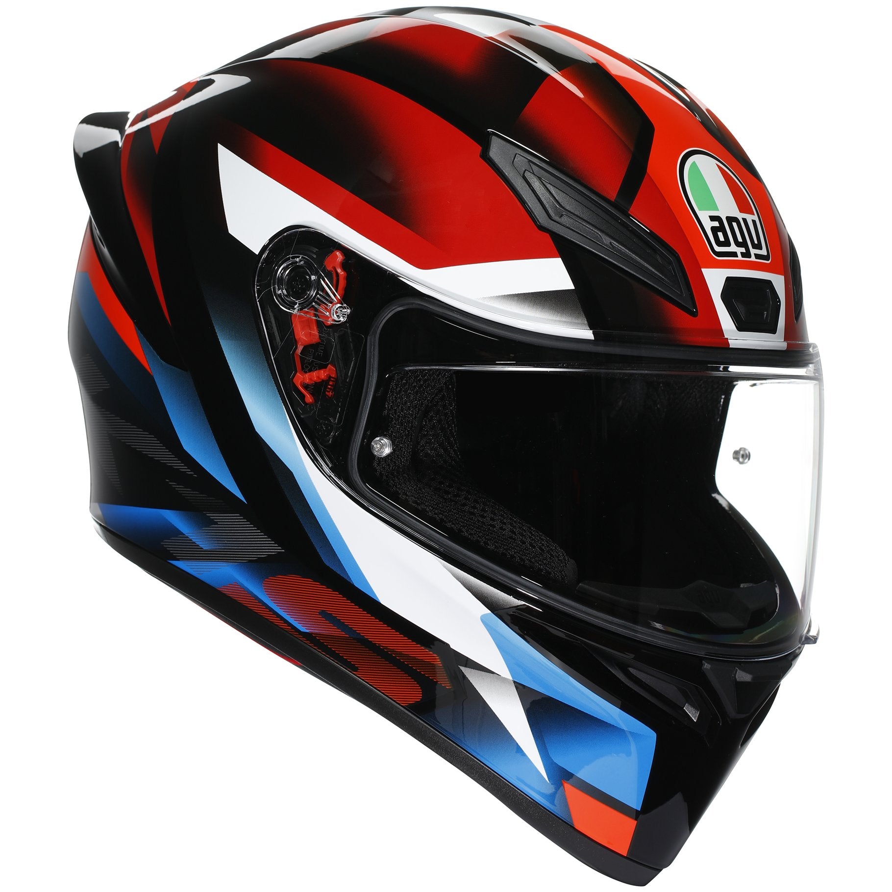 AGV K1-S Fastlap Black Red Blue