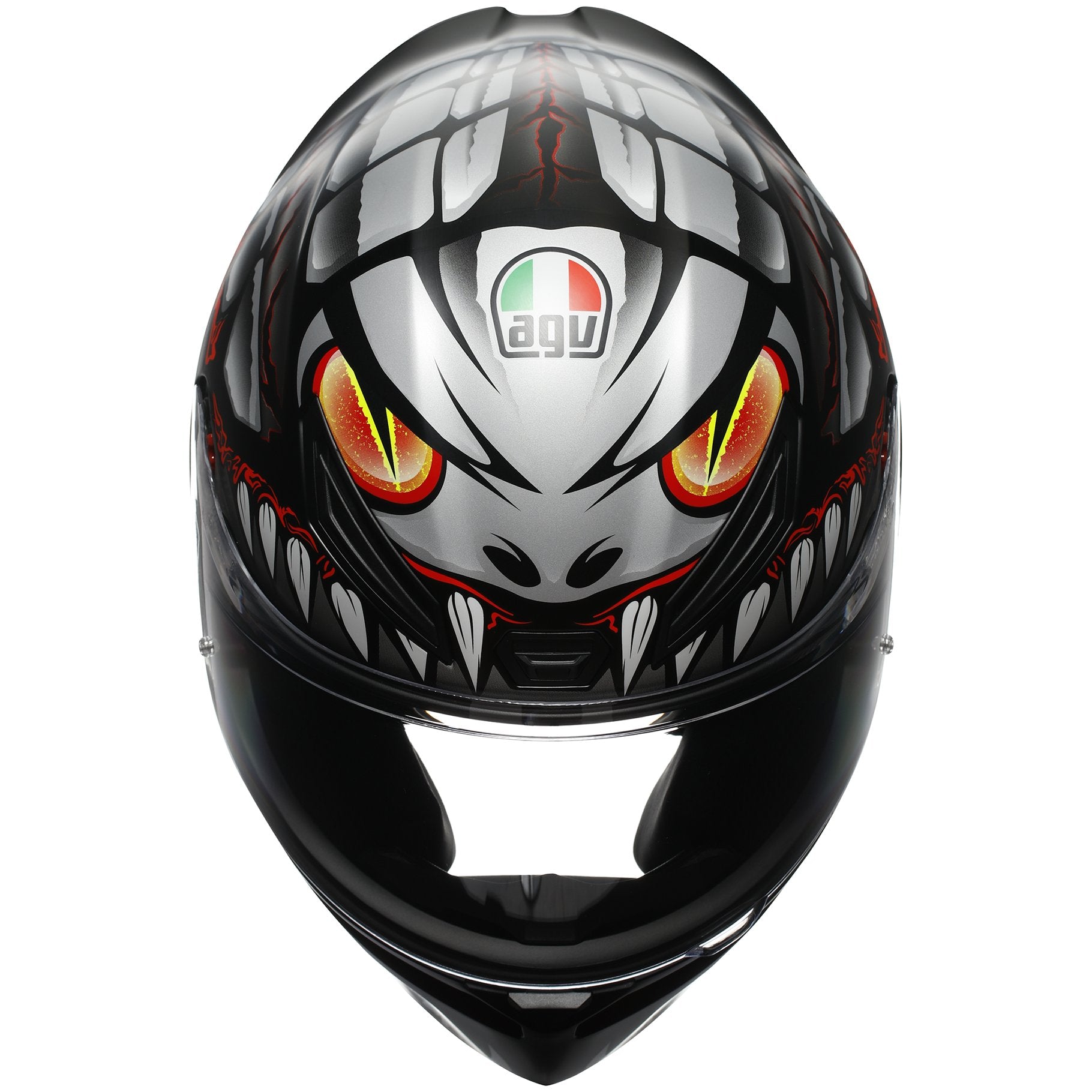 AGV K1-S Lyzard Black / Grey / Red