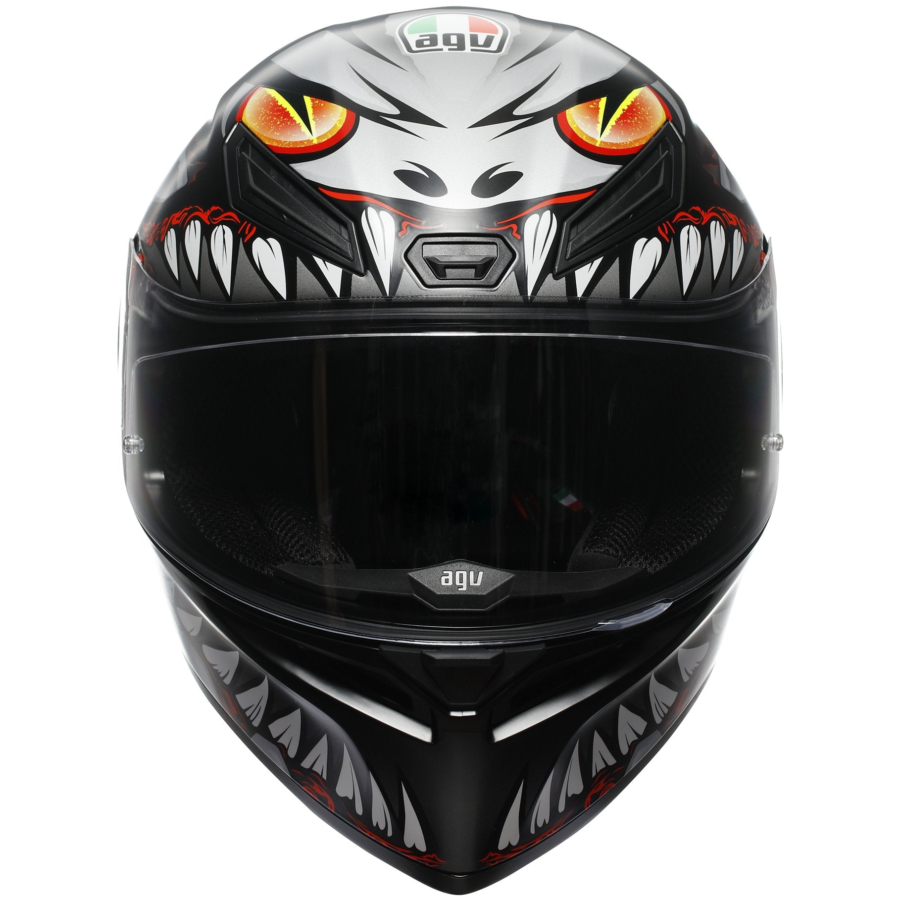 AGV K1-S Lyzard Black / Grey / Red