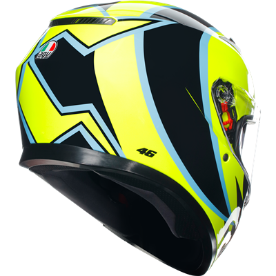 agv k3 rossi AGV K3 Rossi Winter Test Phillip Island 2005 ECE 22.06 Helmet Replica