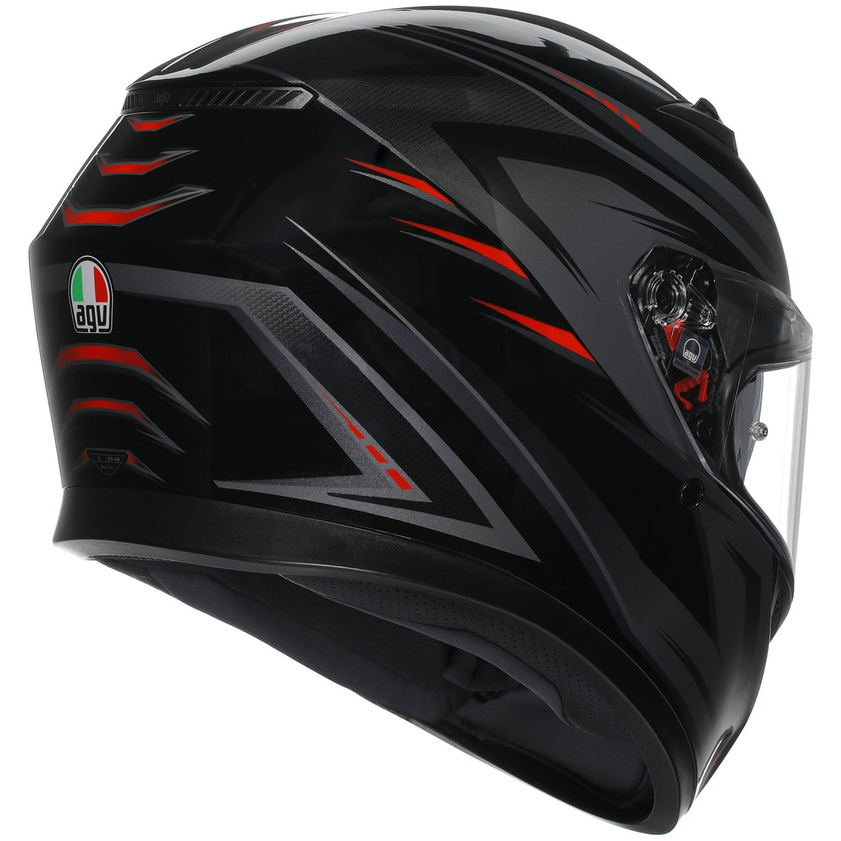 agv k3 price in nepal AGV K3 Syth Full Face Helmet Black/Red FREE Delivery, 365 Day Returns