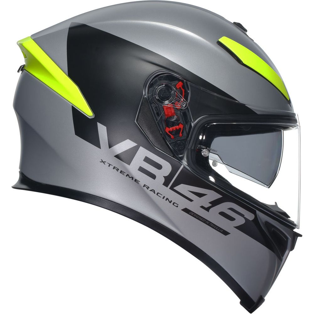AGV K5 S Apex 46 Grey / Black Helmet