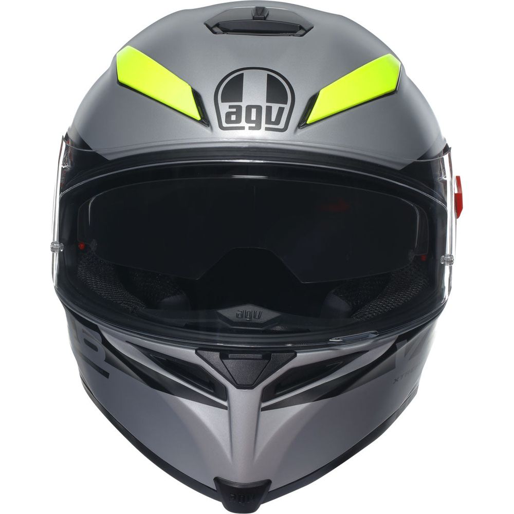 AGV K5 S Apex 46 Full Face Helmet Grey/Black FREE Delivery & Returns