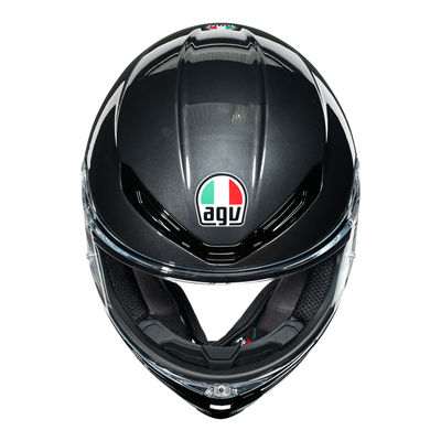 agv k6 minimal gunmetal S Helmet - Slashcut Black/Grey/Red without compromise AGV K6 Street Helmet -