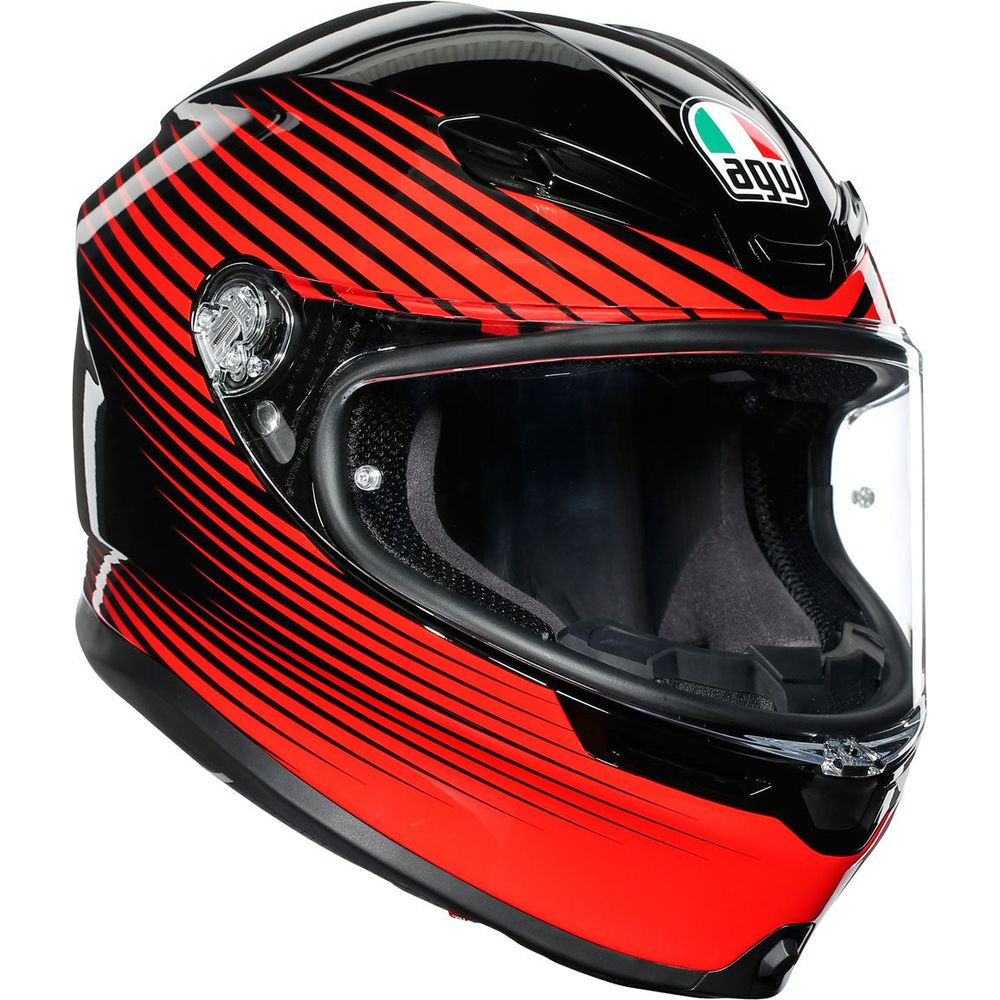 AGV K6 Rush Black / Red
