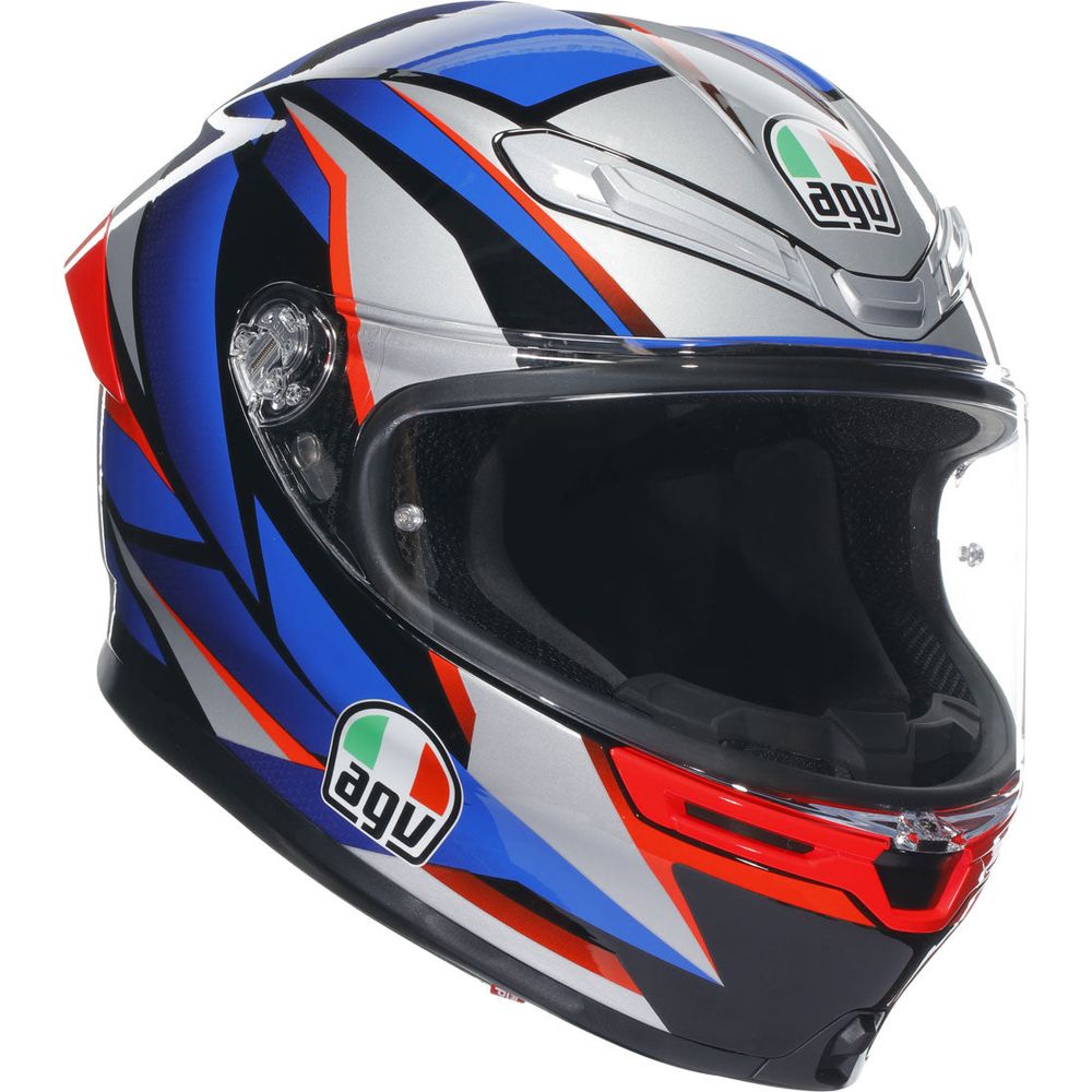 AGV K6-S Slashcut Black / Blue / Red