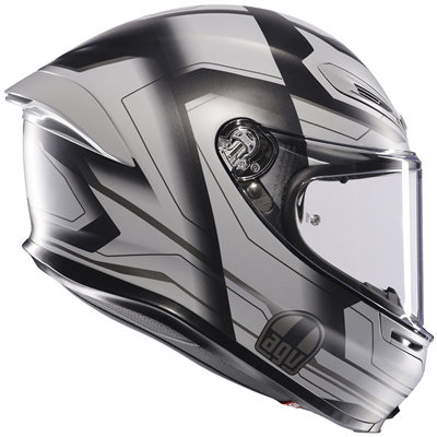 AGV K6-S Ultrasonic Matt Black / Grey