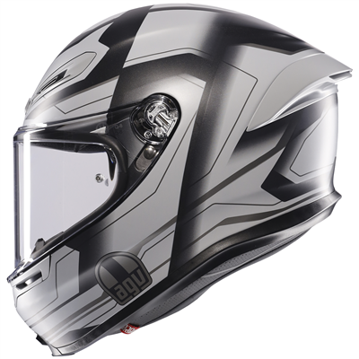 AGV K6-S Ultrasonic Matt Black / Grey