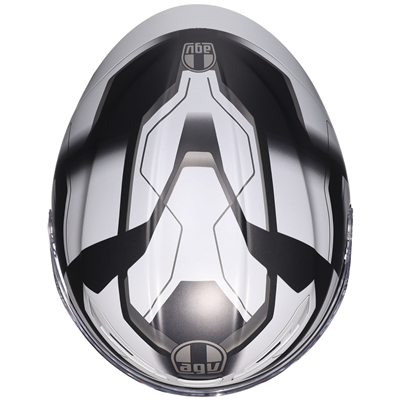 AGV K6-S Ultrasonic Matt Black / Grey