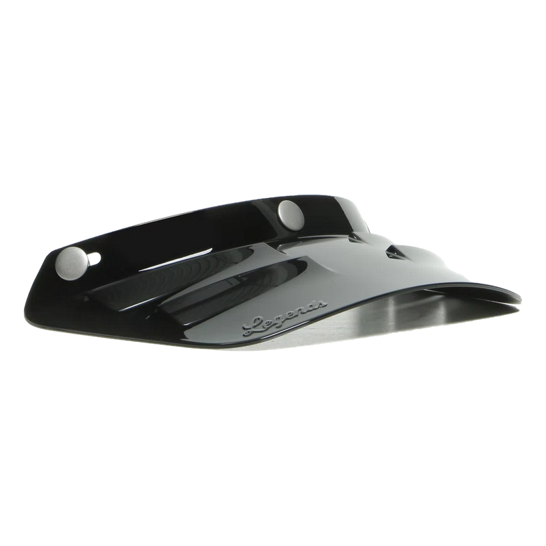 AGV Legends Off Road Peak X70 / X101 Black off-road peak side view on a white background