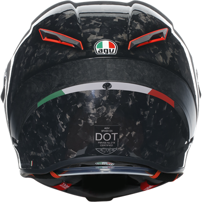 agv k3 italian flag AGV Pista GP-RR Italia Carbonio Forgiato ECE 22.06 Helmet Italian Flag