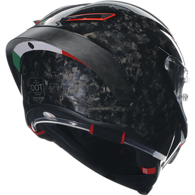 AGV Pista GP-RR Italia Carbonio Forgiato ECE 22.06 Helmet Italian Flag AGV Pista GP-RR Italia Carbonio Forgiato ECE 22.06 Helmet Italian Flag