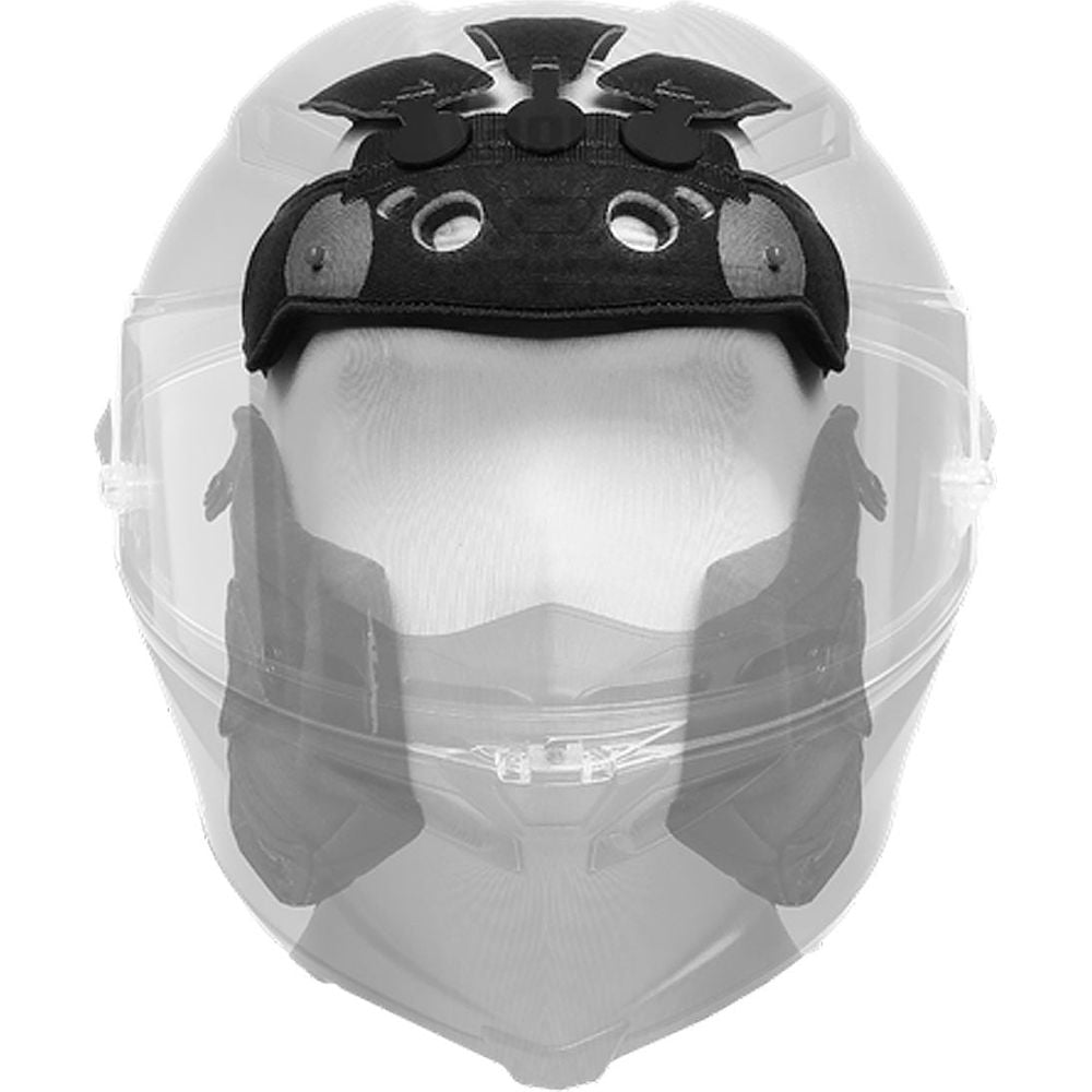 agv helmet accessories uk AGV Pista GP-RR Top Pad Black / Red