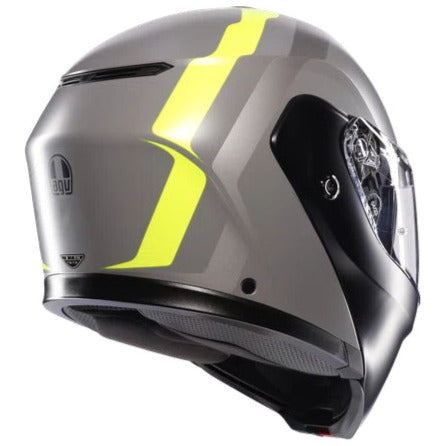AGV Streetmodular Resia Grey / Black / Fluo Yellow