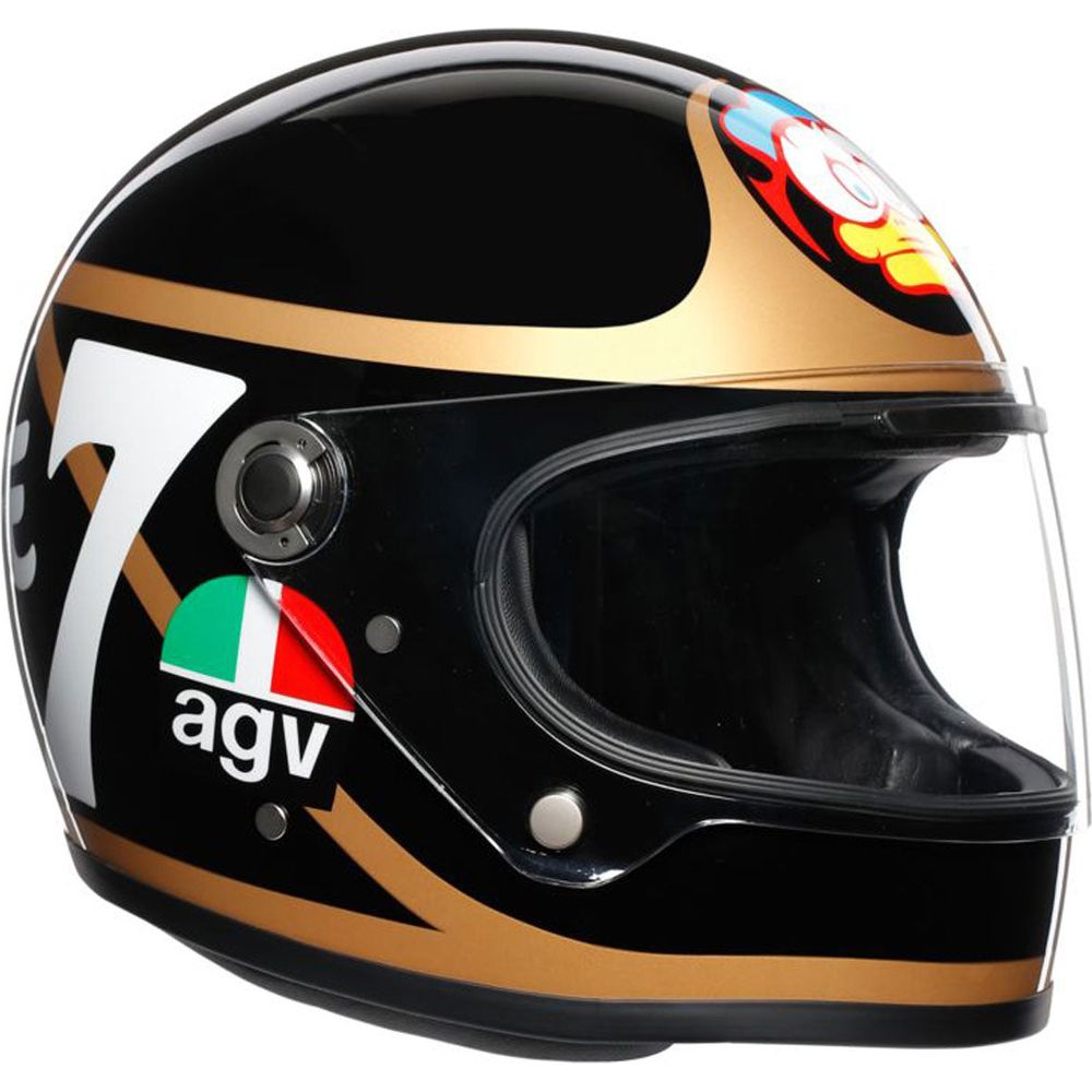 Agv X3000 Helmet AGV X3000 Barry Sheene Full Face Helmet