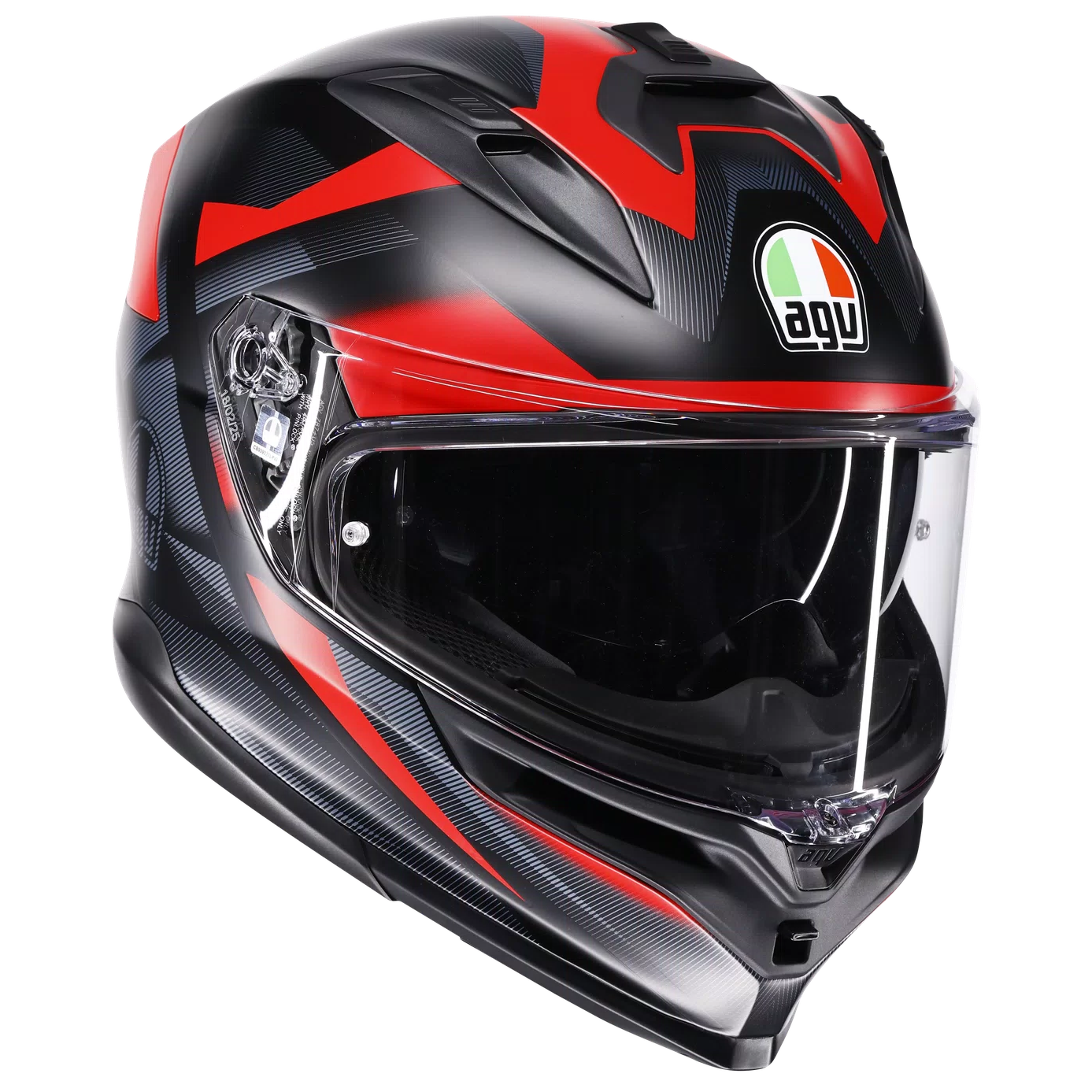 AGV K7 Glimpse Matt Black / Red