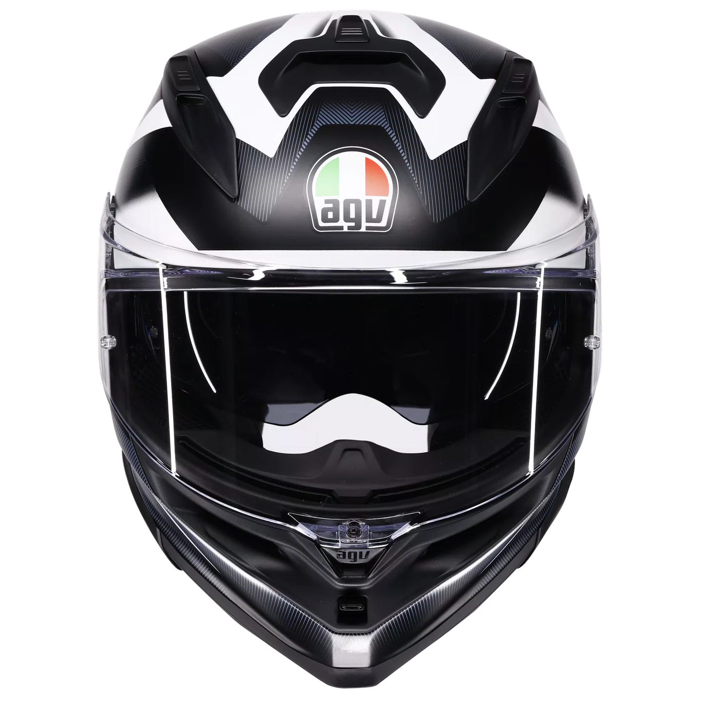 AGV K7 Glimpse Matt Black / White
