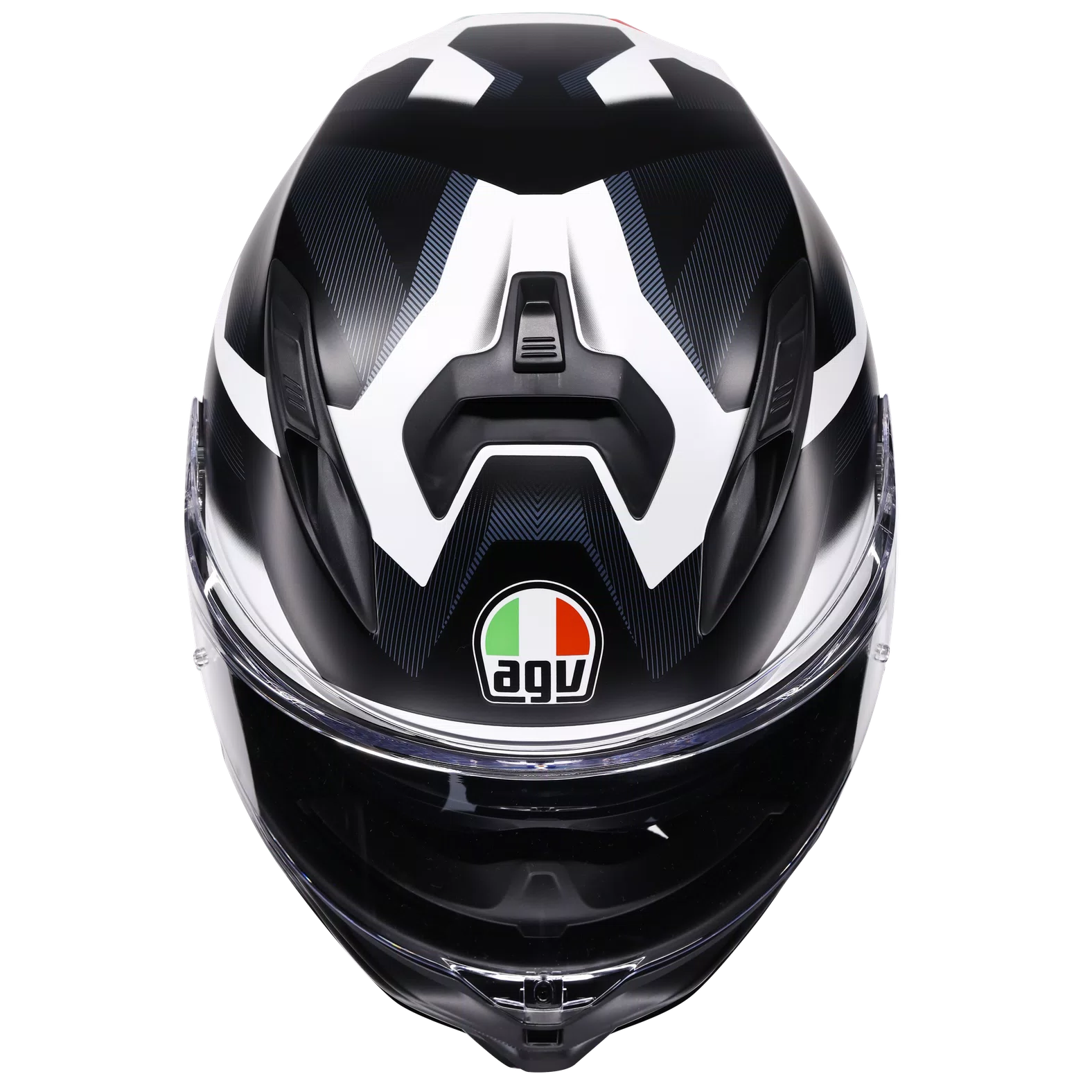 AGV K7 Glimpse Matt Black / White