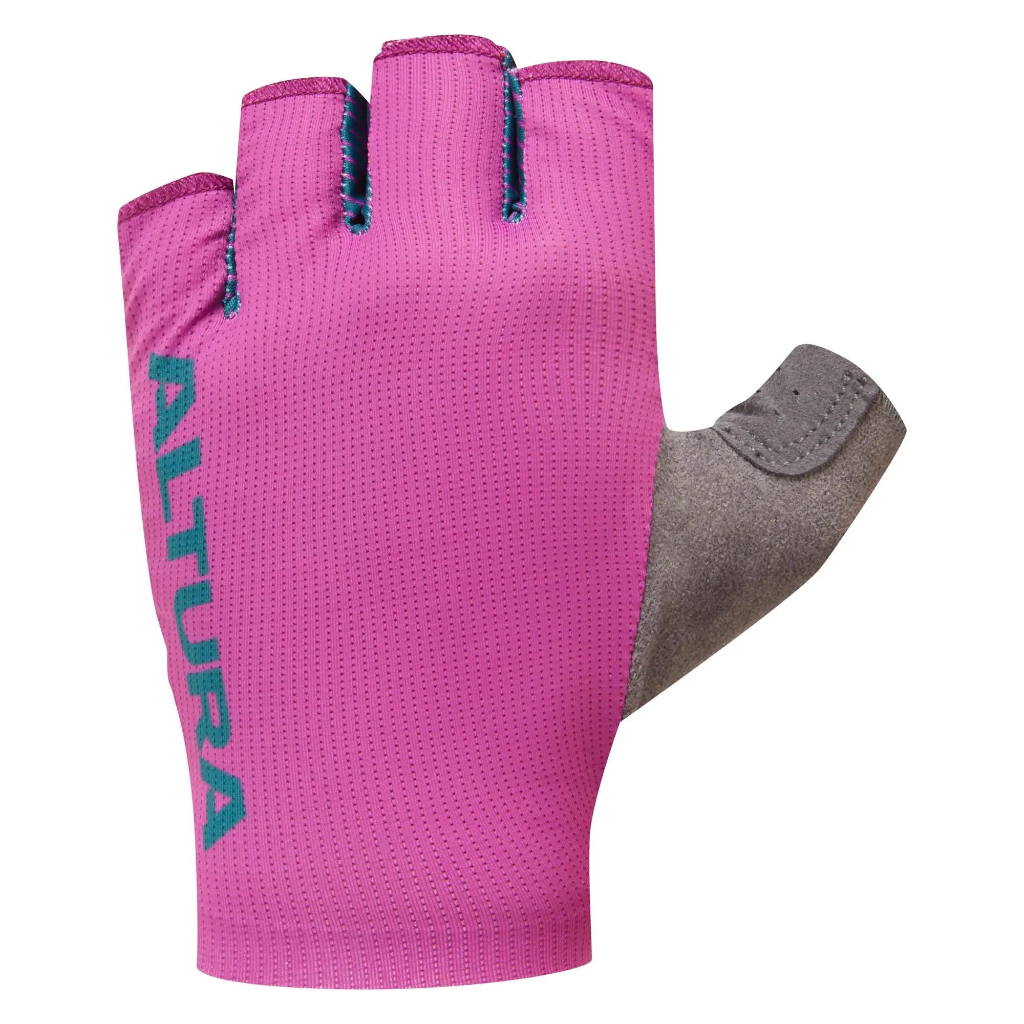 Altura Progel Cycling Mitts Fuchsia Pink - FREE UK Shipping, FREE 365 Day Returns | Moto Central