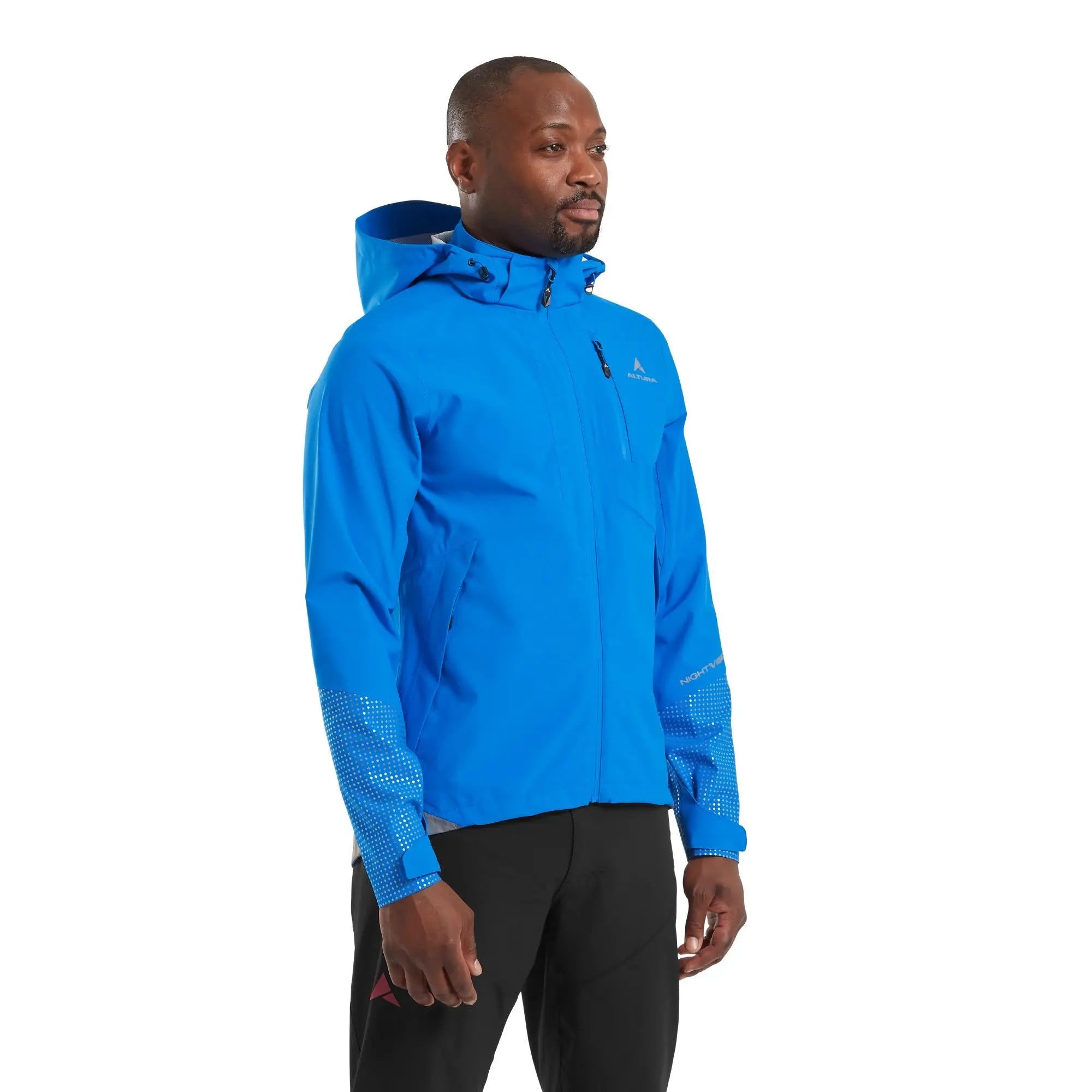Altura Night Vision Typhoon Jacket Electric Blue - FREE UK Shipping, FREE 365 Day Returns | Moto Central
