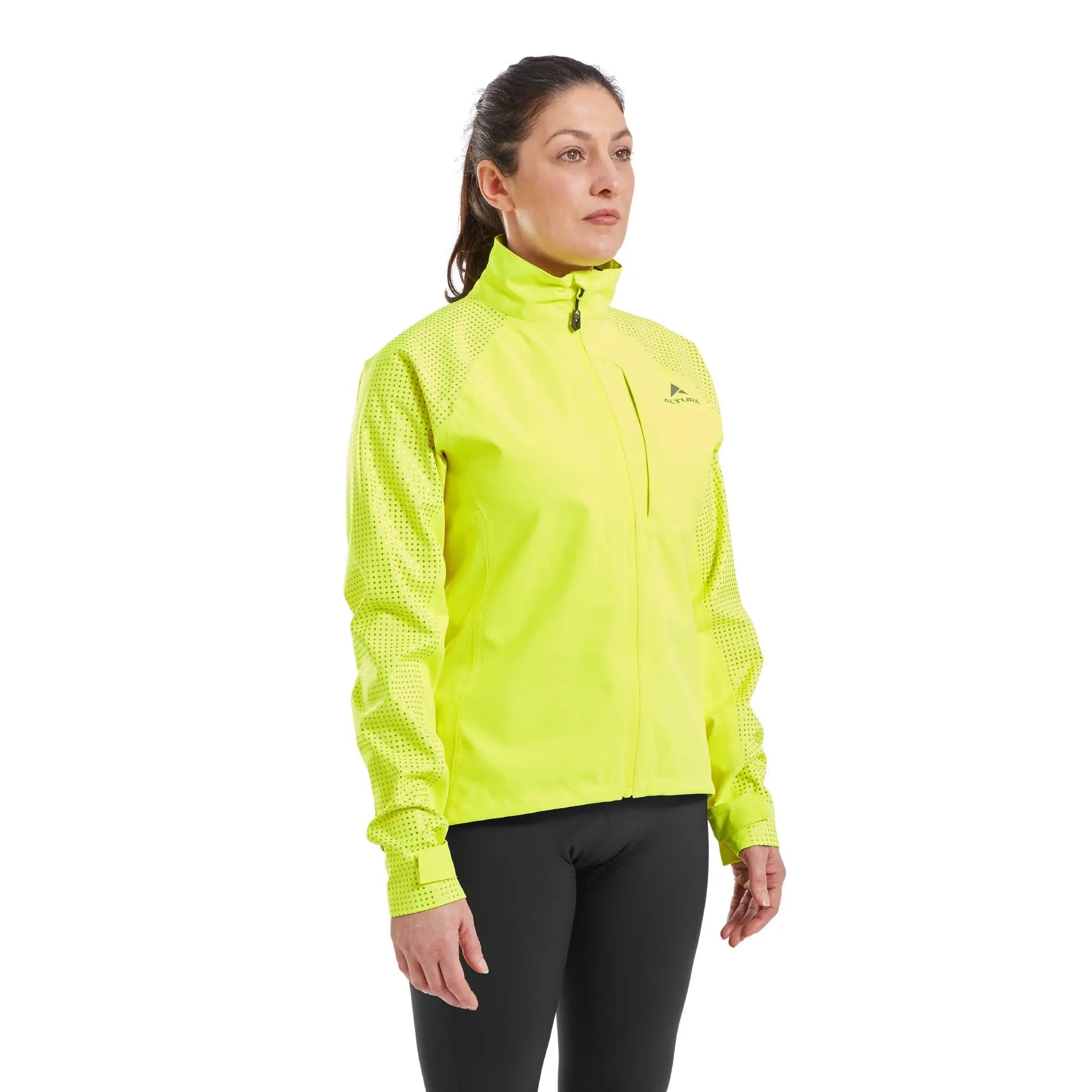 Altura Night Vision Storm Ladies Jacket Yellow - FREE UK Shipping, FREE 365 Day Returns | Moto Central