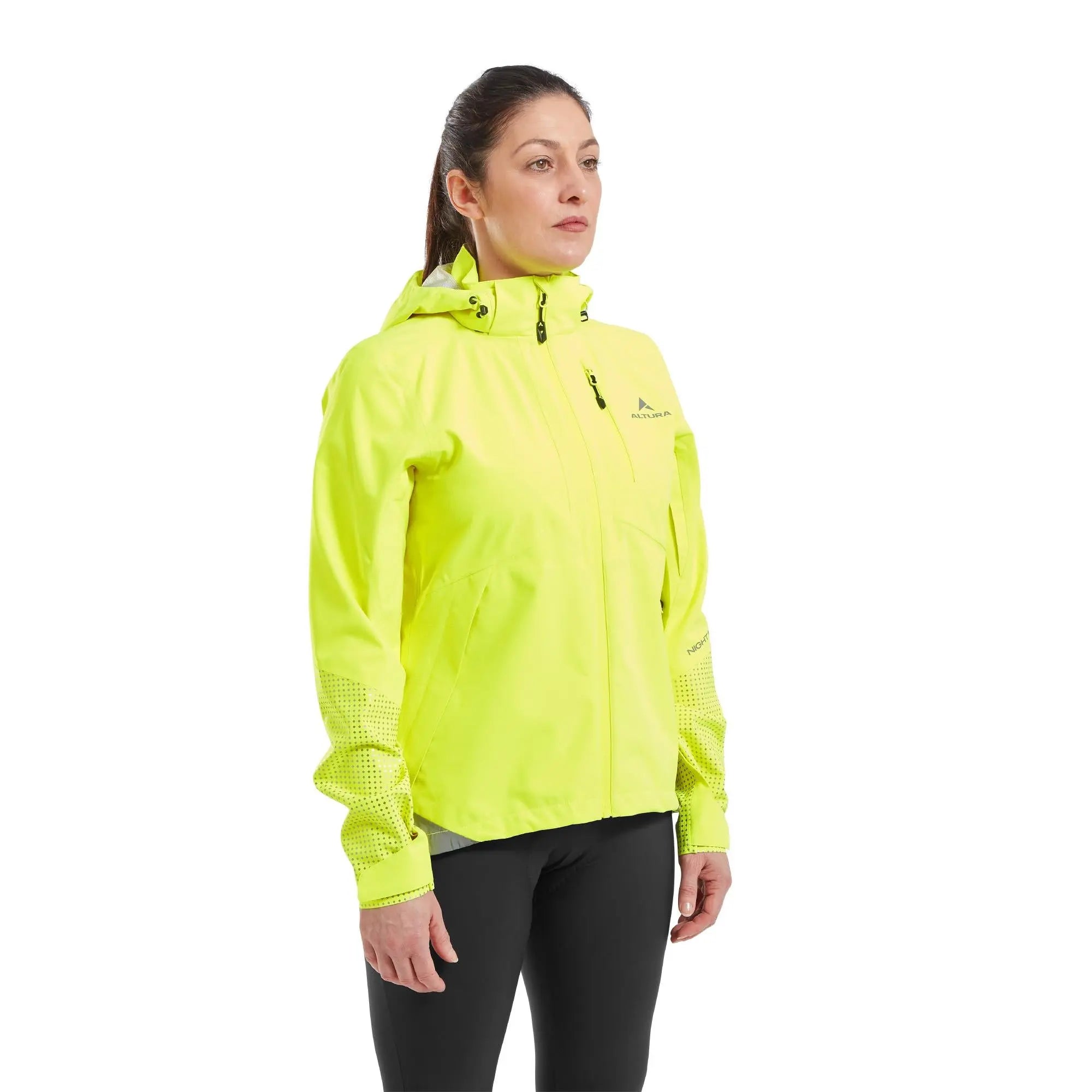 Altura Night Vision Typhoon Ladies Jacket Yellow - FREE UK Shipping, FREE 365 Day Returns | Moto Central