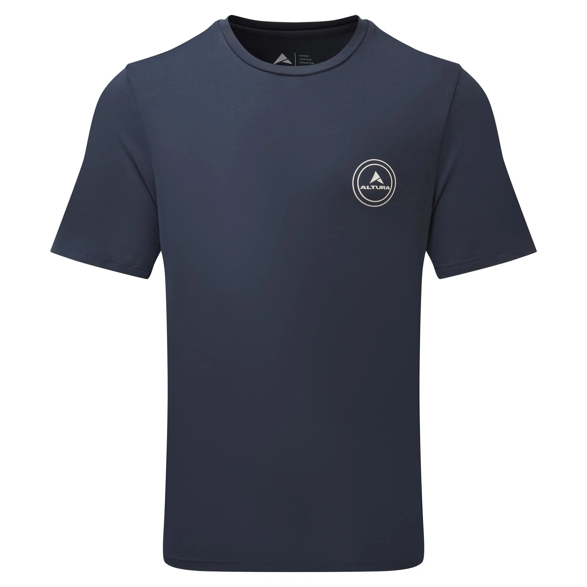 Altura Dales Tech Tee Navy - FREE UK Shipping, FREE 365 Day Returns | Moto Central