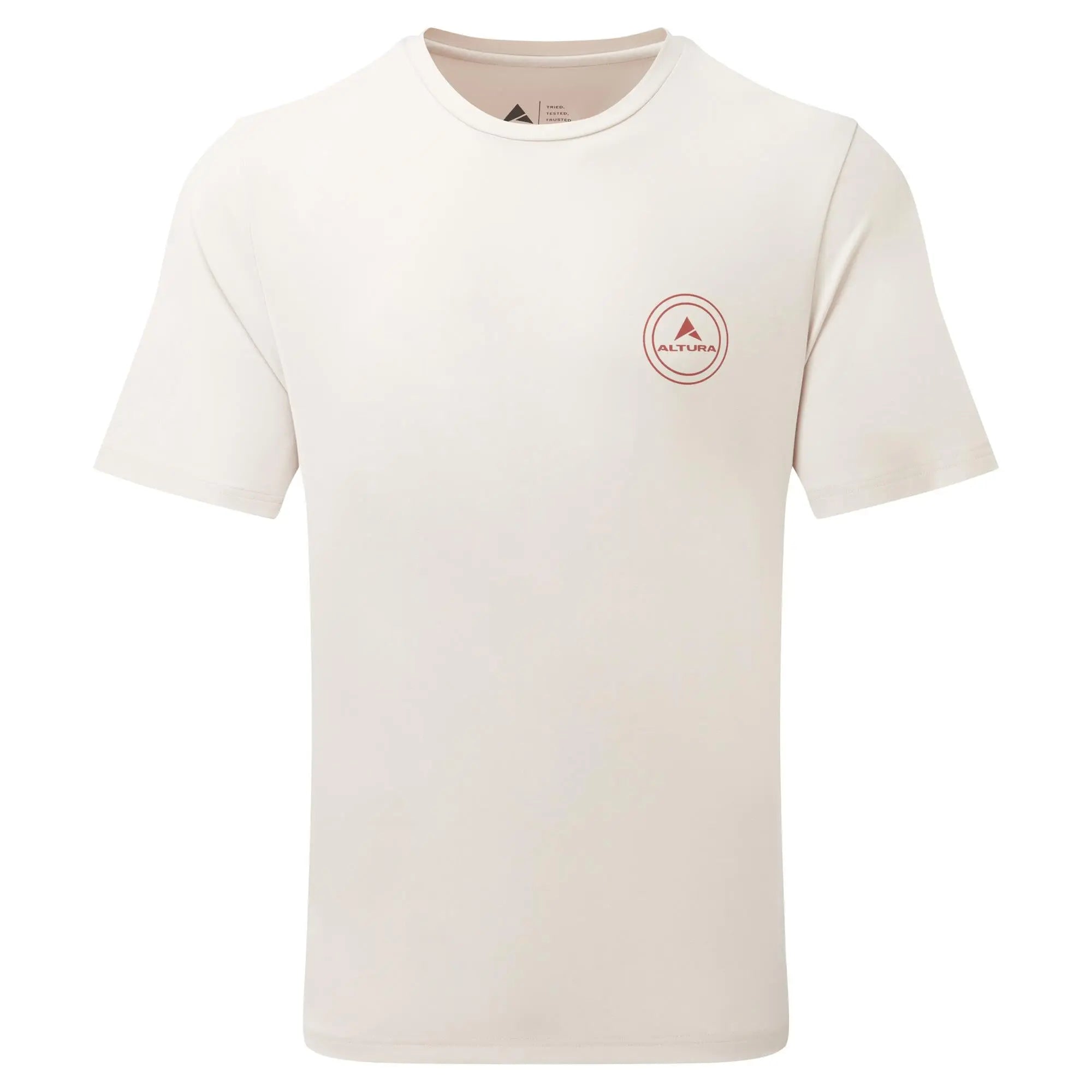 Altura Dales Tech Tee Stone - FREE UK Shipping, FREE 365 Day Returns | Moto Central
