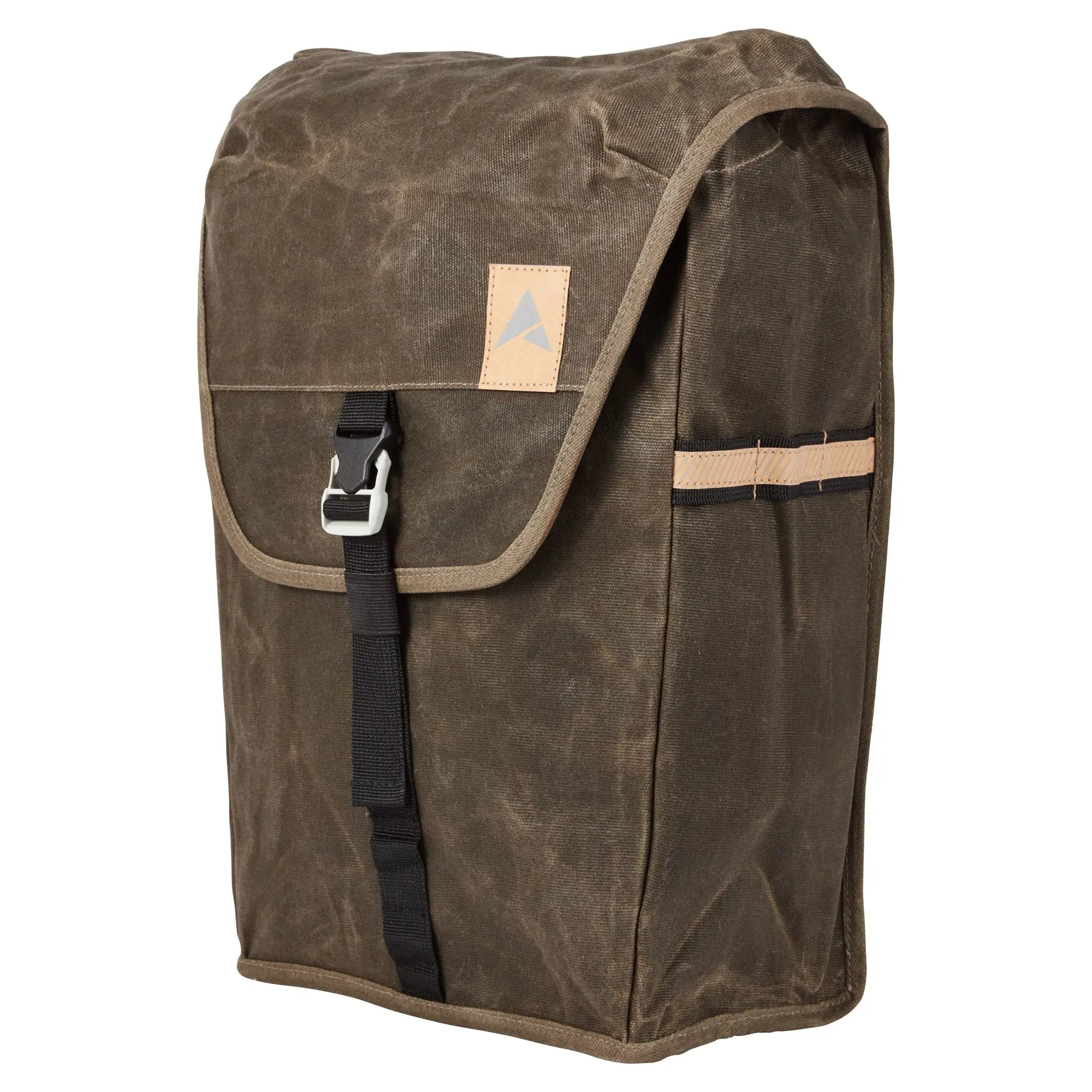 Altura Heritage Cycling Pannier Pair Olive - FREE UK Shipping, FREE 365 Day Returns | Moto Central
