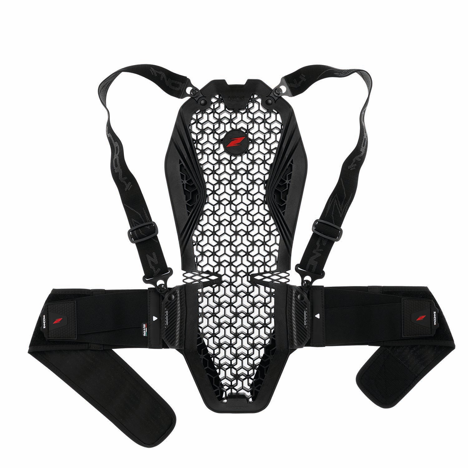 Zandona AIRnet X7 Back Pro Back Protector Black