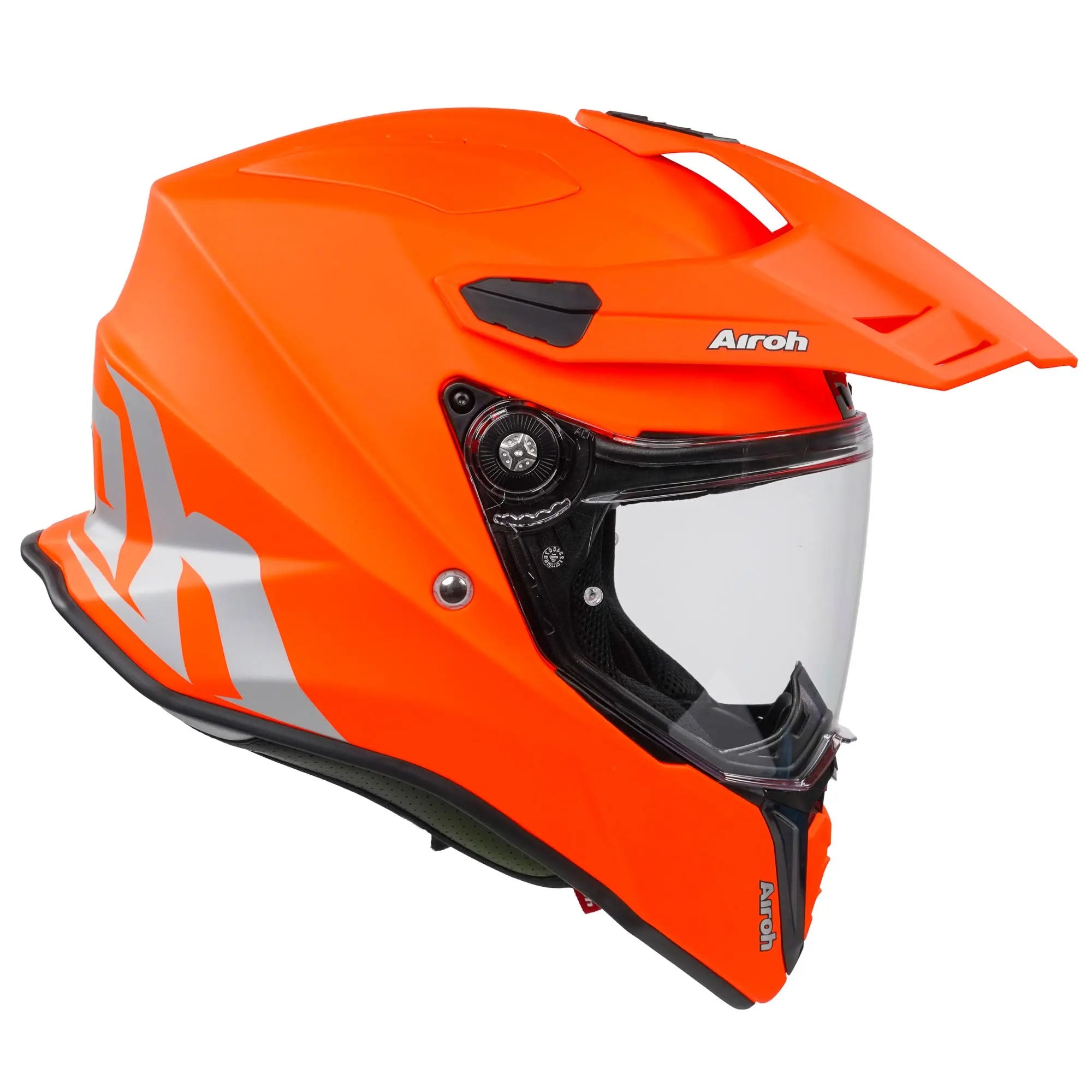 Airoh Commander Adventure Helmet Matt Fluo Orange - FREE UK Shipping, FREE 365 Day Returns | Moto Central