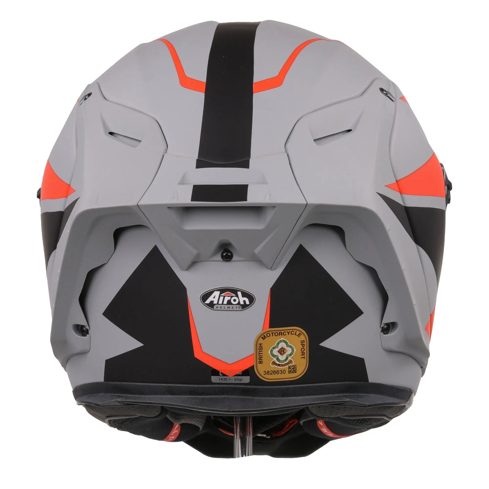 Airoh GP550S Full Face Helmet Matt Orange - FREE UK Shipping, FREE 365 Day Returns | Moto Central