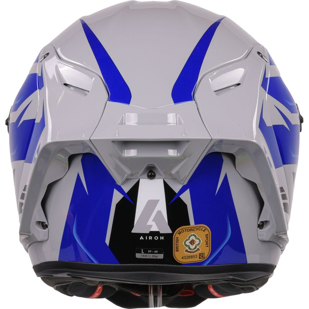 Airoh GP550S Full Face Helmet Wander Gloss Blue FREE UK Delivery
