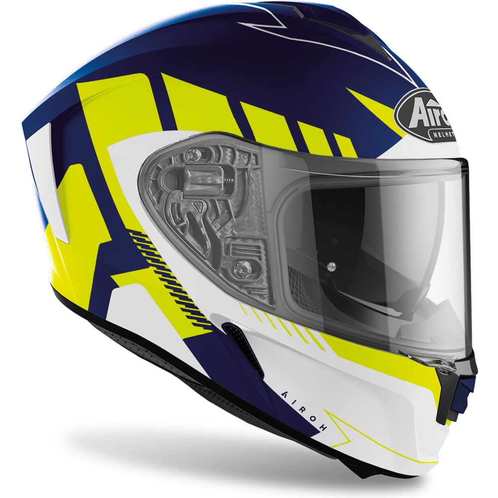 Airoh Spark Rise Matt Yellow / Blue