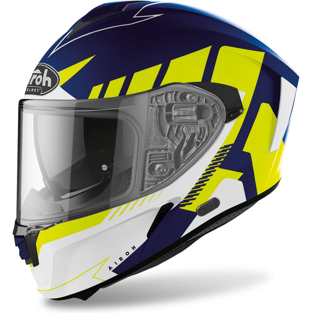 Airoh Spark Rise Matt Yellow / Blue