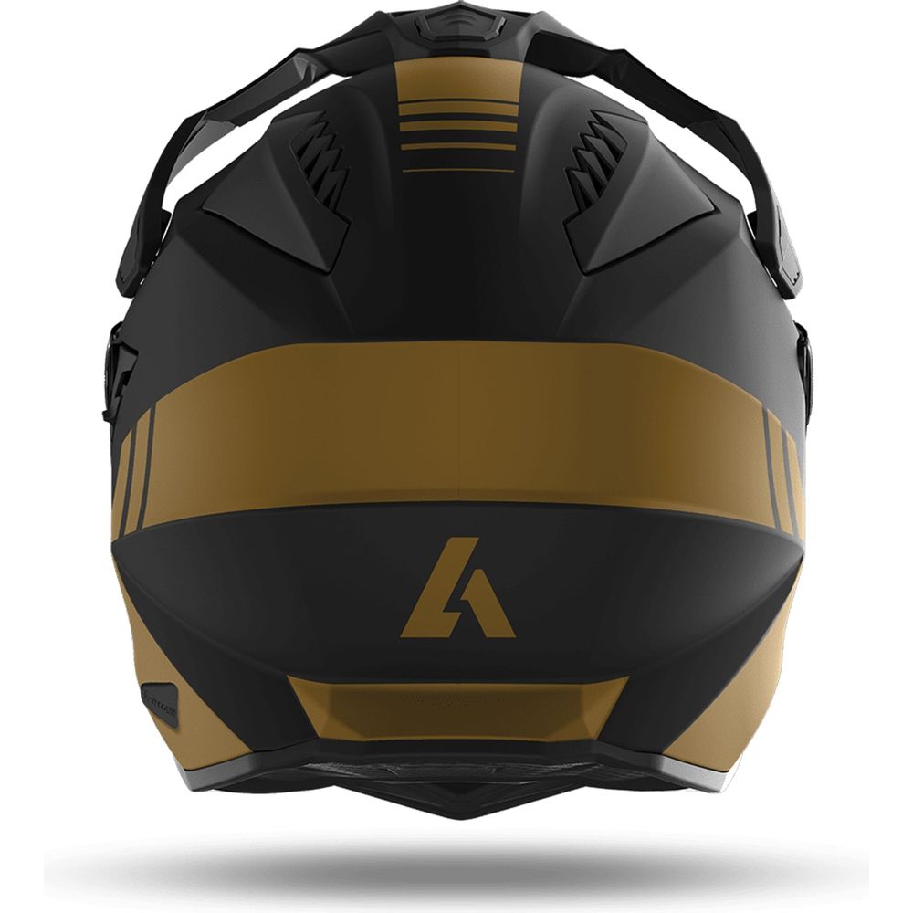 airoh 2019 commander carbon yellow gloss adventure helmet Airoh Commander Adventure Helmet Matt Gold FREE Delivery, FREE Returns