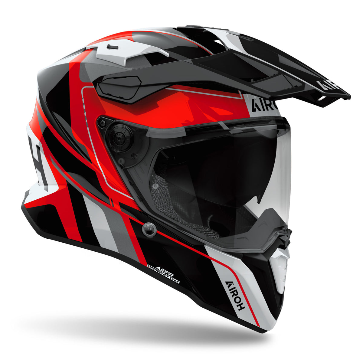 Airoh Commander 2 Gloss Skip Red FREE UK Delivery, FREE 365 Day Returns | Moto Central