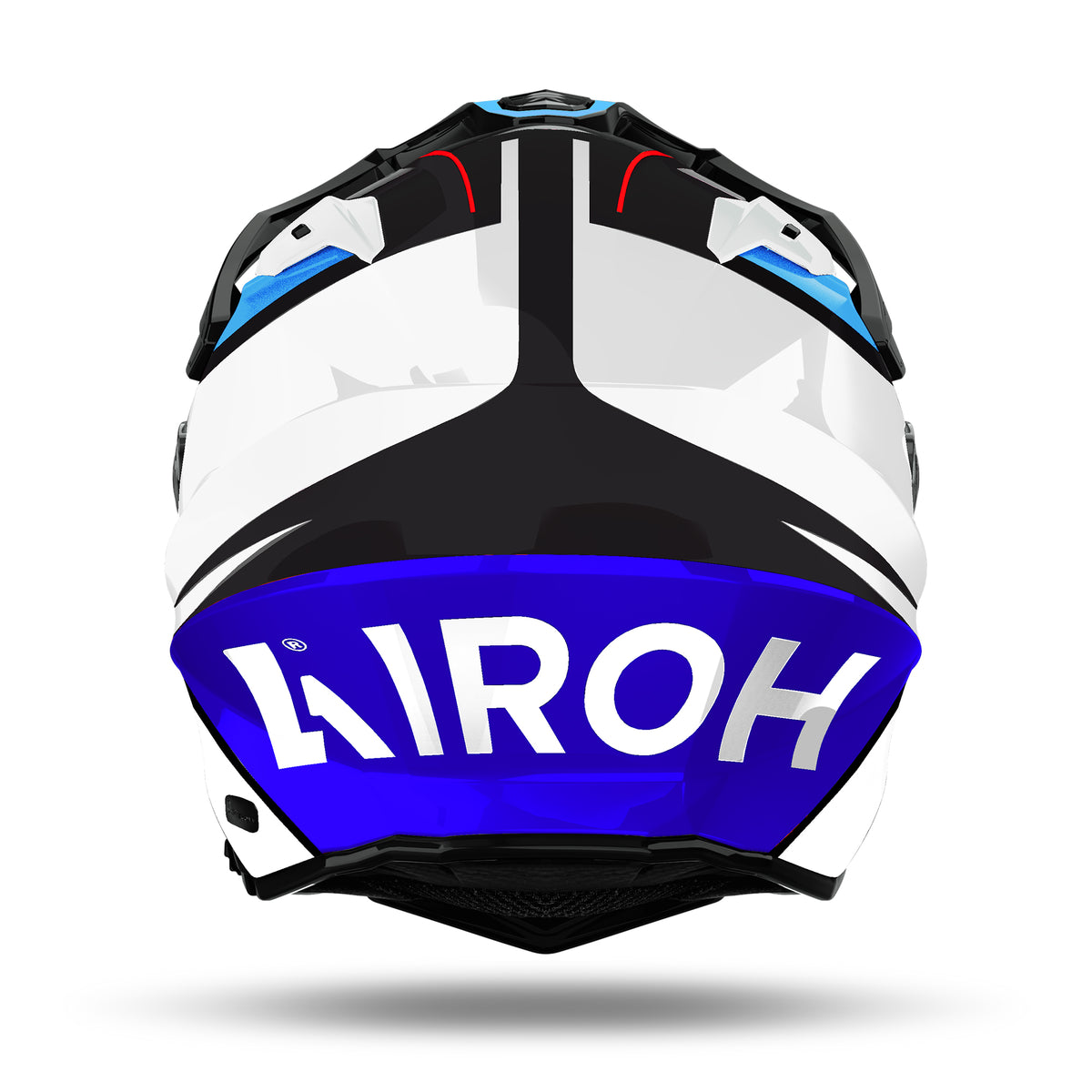 Airoh Commander 2 Gloss Skip White FREE UK Delivery, FREE 365 Day Returns | Moto Central