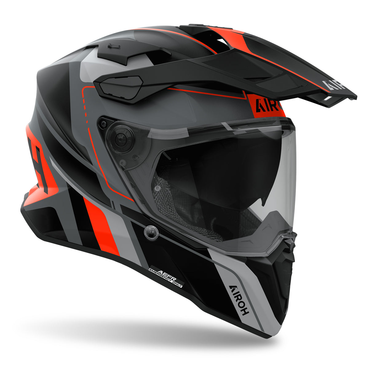 Airoh Commander 2 Matt Skip Orange FREE UK Delivery, FREE 365 Day Returns | Moto Central