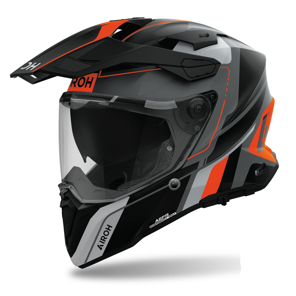 Airoh Commander 2 Matt Skip Orange FREE UK Delivery, FREE 365 Day Returns | Moto Central