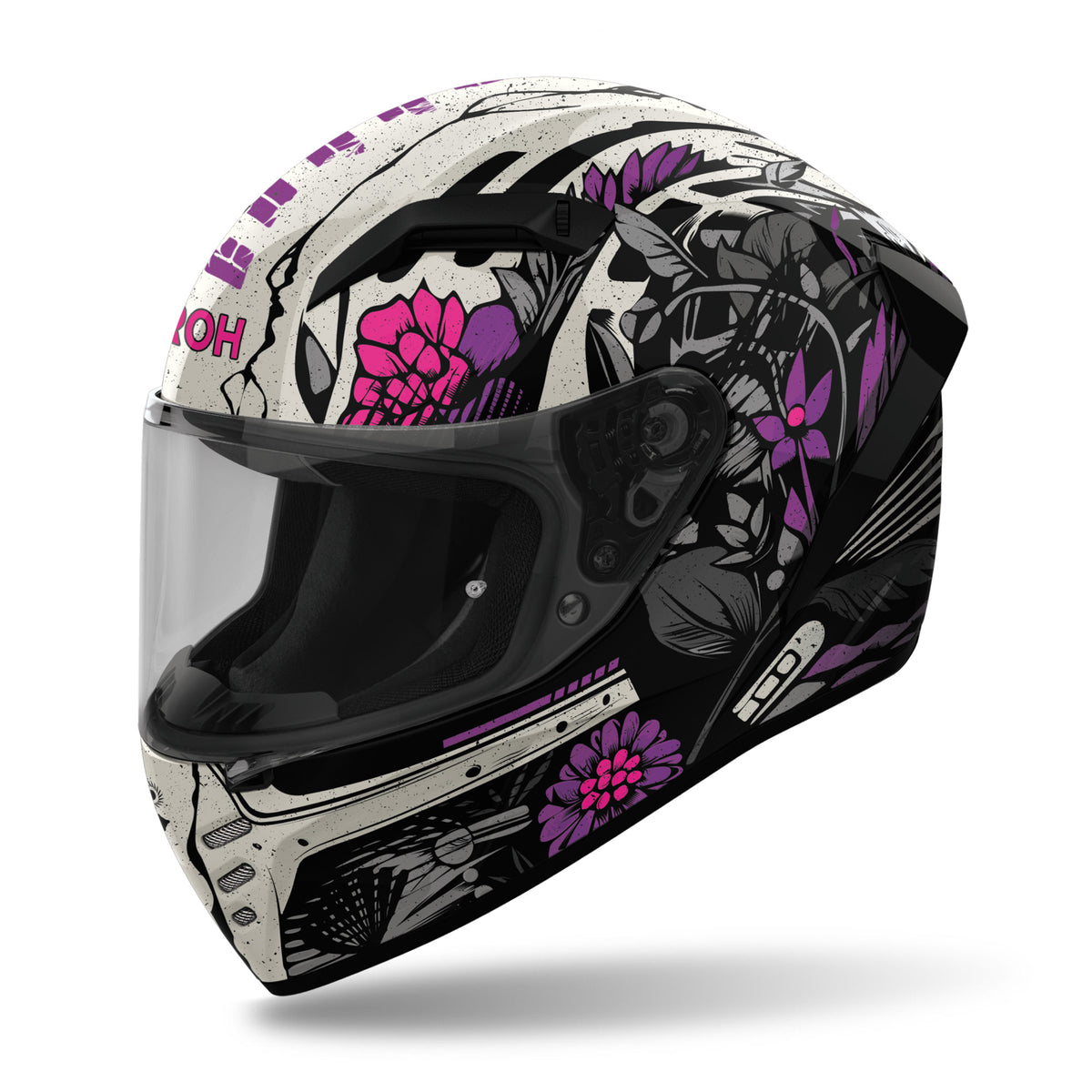 Airoh Connor Gloss Bloom FREE UK Delivery, FREE 365 Day Returns | Moto Central