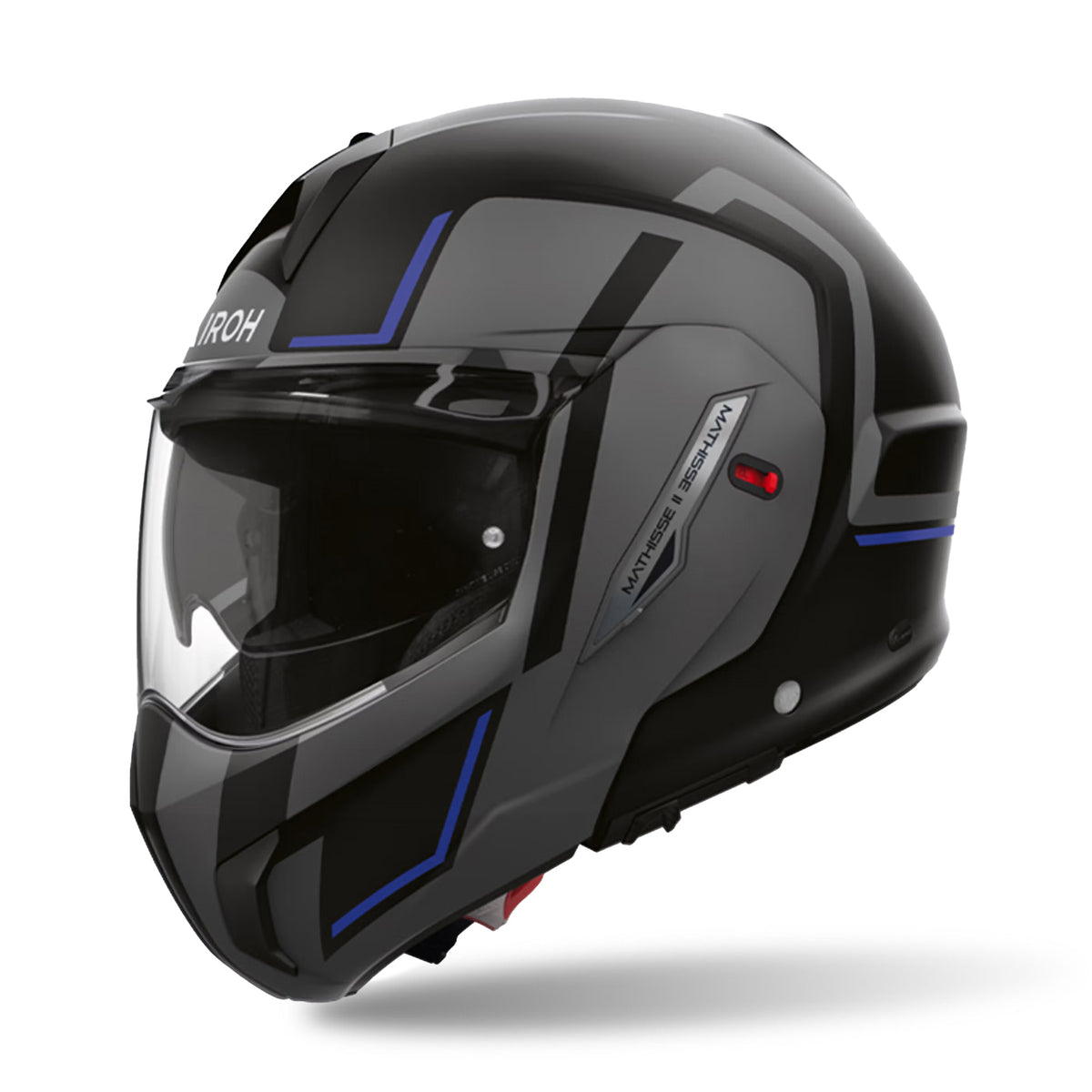 Airoh Mathisse 2 Matt Genius Blue FREE UK Delivery, FREE 365 Day Returns | Moto Central