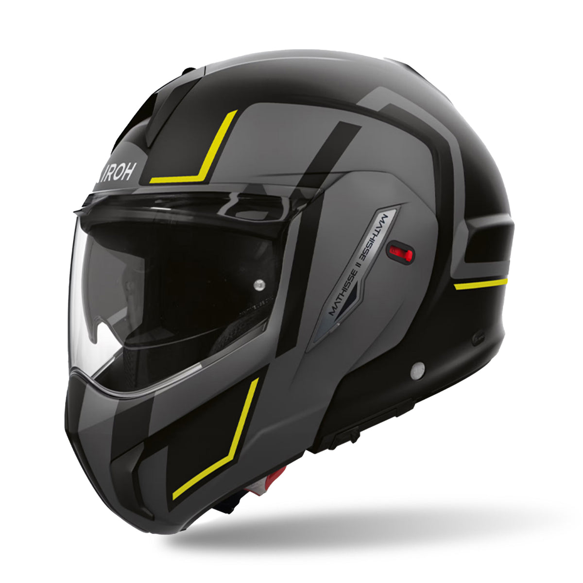 Airoh Mathisse 2 Matt Genius Yellow FREE UK Delivery, FREE 365 Day Returns | Moto Central