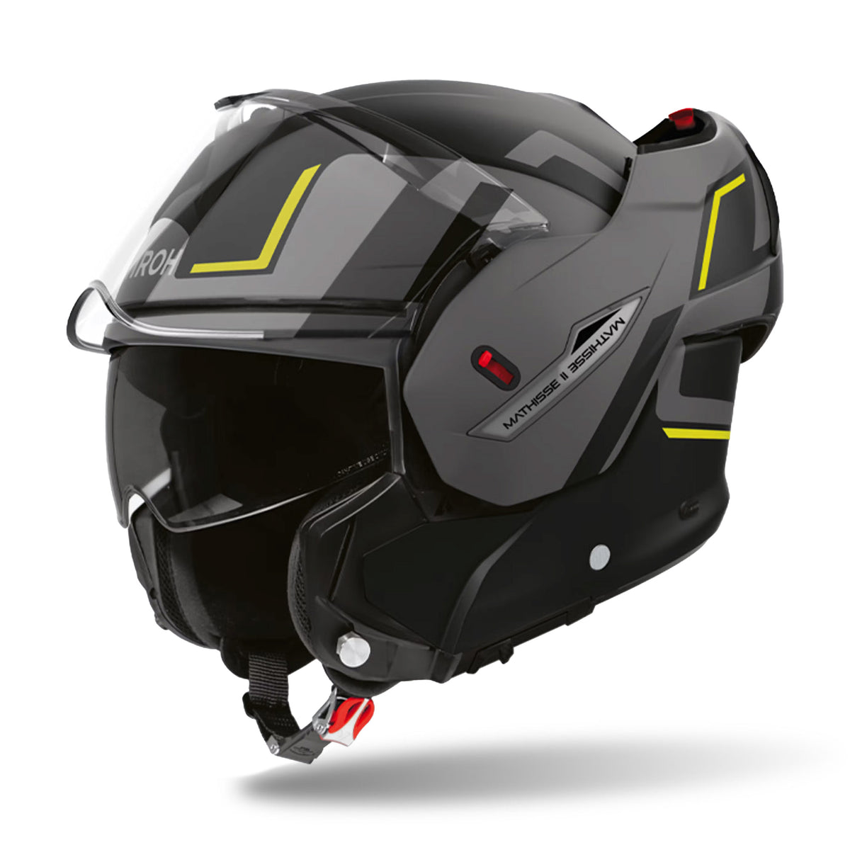 Airoh Mathisse 2 Matt Genius Yellow FREE UK Delivery, FREE 365 Day Returns | Moto Central