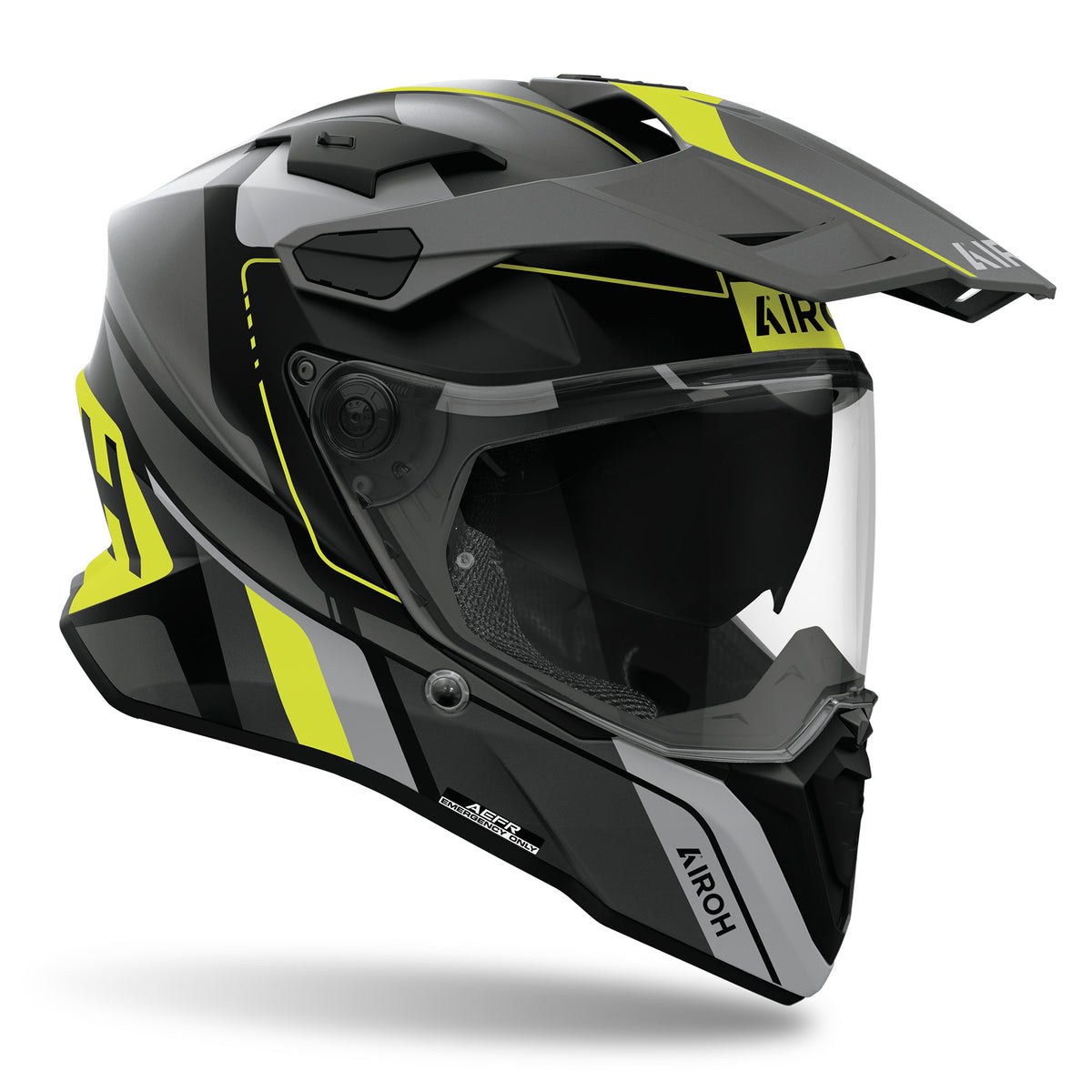 Airoh Commander 2 Matt Skip Yellow FREE UK Delivery, FREE 365 Day Returns | Moto Central