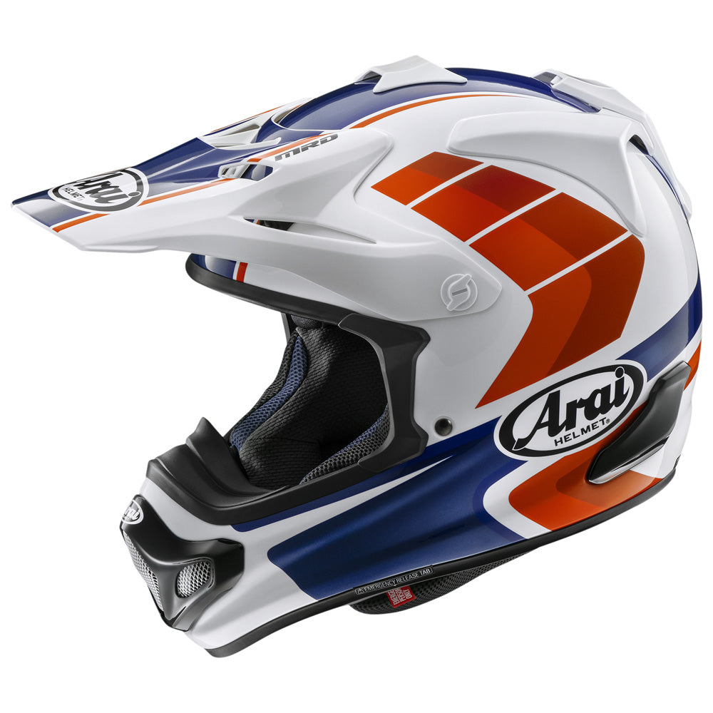 Arai MX-V Evo Jump White FREE UK Delivery, FREE 365 Day Returns | Moto Central