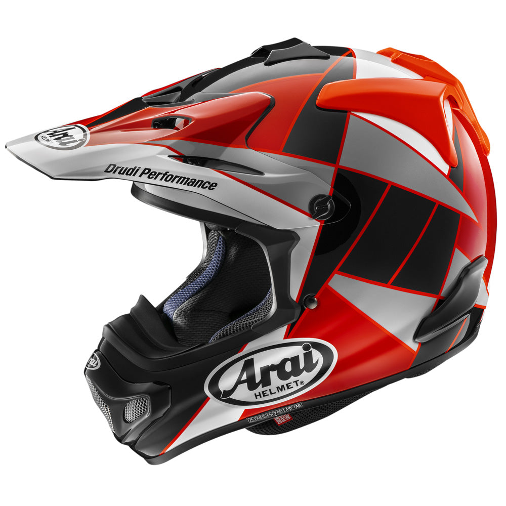 Arai MX-V Evo Peak Red FREE UK Delivery, FREE 365 Day Returns | Moto Central