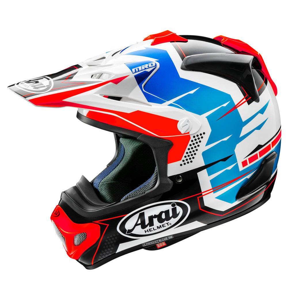 Arai MX-V Evo Stingray Red FREE UK Delivery, FREE 365 Day Returns | Moto Central