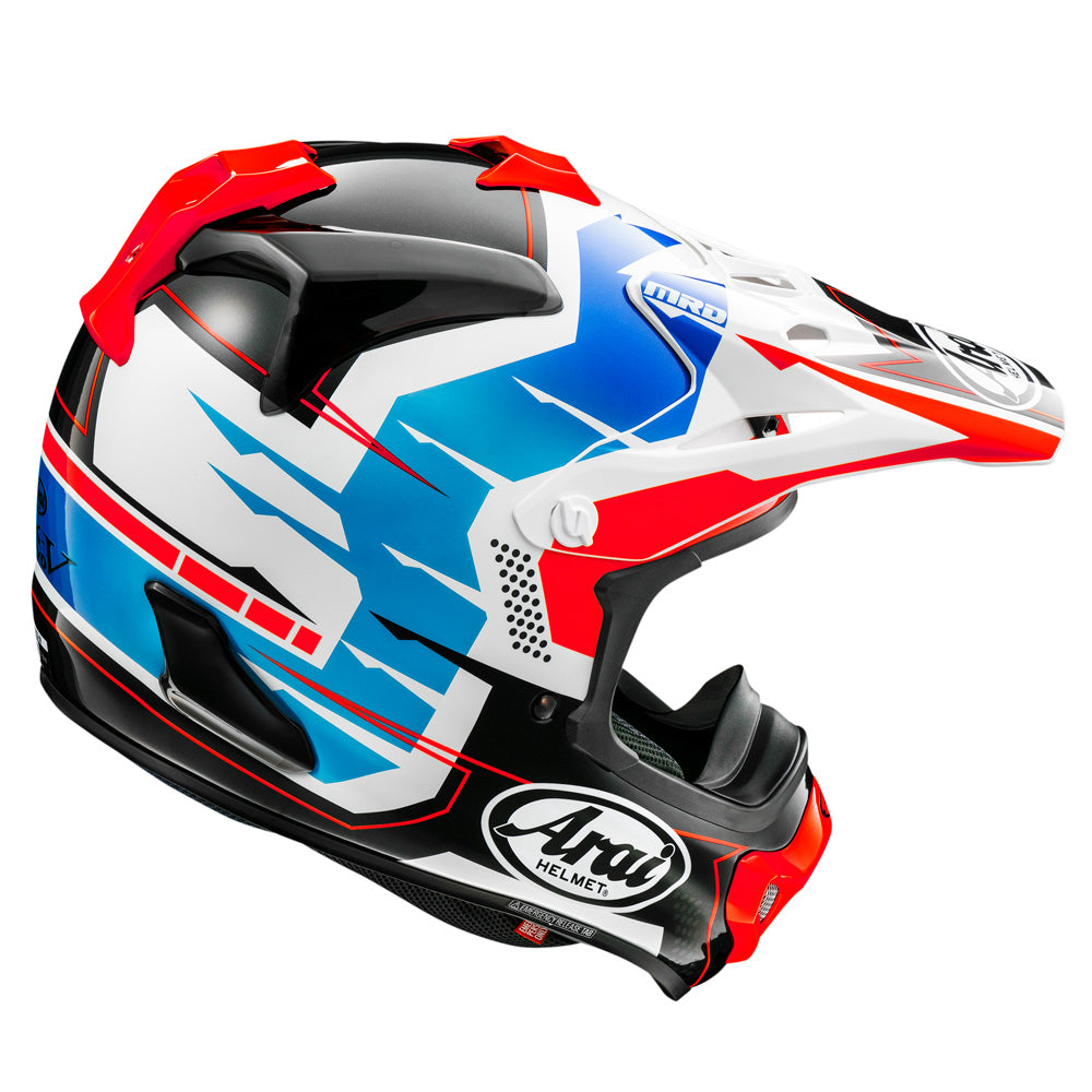 Arai MX-V Evo Stingray Red FREE UK Delivery, FREE 365 Day Returns | Moto Central